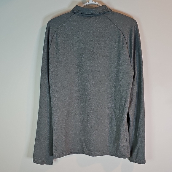 Puma Medium Charcoal Gray Athletic Pullover - Picture 4 of 10